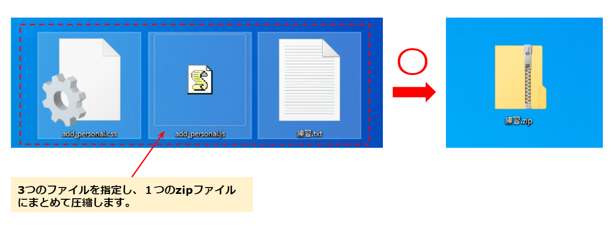 クイズ-圧縮する