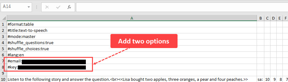 QuizGenerator-Make a quiz in Excel