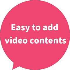 You can also create quizzes and questions with video.